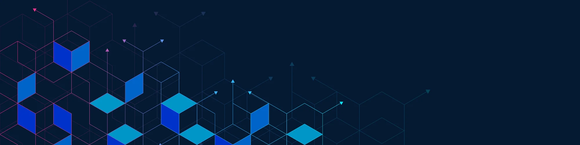 Technology network background
