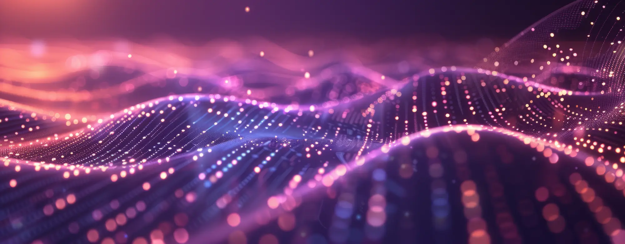 Technology network background